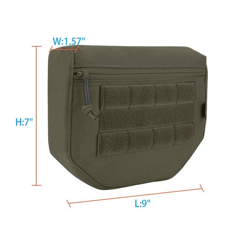 KRYDEX Tactical Admin Pouch Dump Drop Pouch Utility Bag with