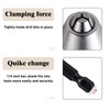 Keyless Drill Chuck Bit 1/4 Inch Hex Shank, Fast Change