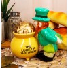 Ebros Gift Luck Of The Irish Leprechaun Kissing Pot Of
