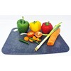 Poundsaver Plastic Chopping Board Marble Coated,Cutting Board for Kitchen, Large