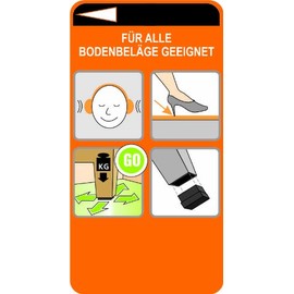 Pack of 4 Pipe Plugs, Lamellar Plugs, End Caps for Round Pipes, Plastic, Black, Diameter 25 mm