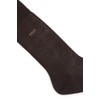 BOSS Men's Regular Length Logo Socks Mercerized Egyptian Cotton, dark