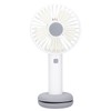 White Donut Shaped Small Fan Portable LED Night Light with