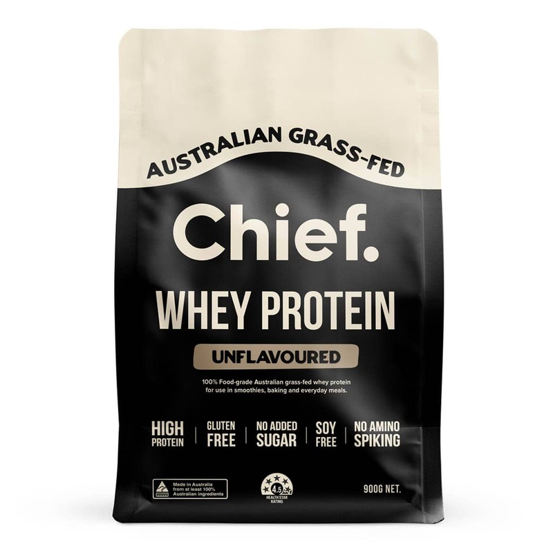 Chief Whey Protein - Unflavoured, 900g
