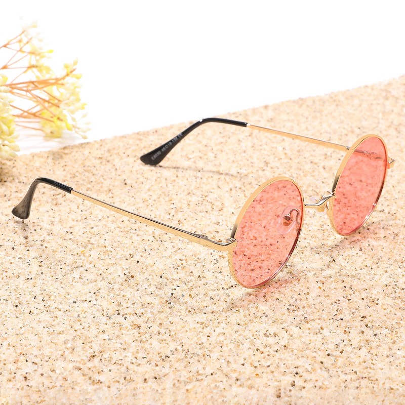 Pro Acme Retro Small Round Polarised Sunglasses for Men Women,
