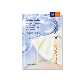 Innisfree Green Tea PDRN Exosome Rejuvenating Gel Mask 1 Sheet / 이니스프리 그린티 피디알엔 엑소좀 리쥬베네이트팅 겔 마스크 1매
