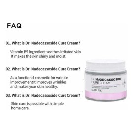 Crema Facial Coreana_ Ceramide Y Madecassoside_ Antiedad_4pz Todo Tipo De Piel Danoche                                                                