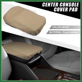 Motoforti Car Center Console Pad Waterproof Armrest Seat Box Cover Protector Beige for Nissan Altima 2013-2018 Long-Lasting