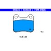 ATE 13046040342 Disc Brake Shoe Set