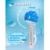 INCETUE Floating Pool Thermometer, Easy-Read Water Temperature Gauge with String