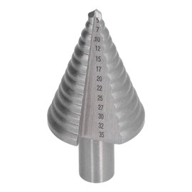 Step Drill Bit Pagoda Cone Bearing Steel Professional Reaming Chamfering Tool Hardware 5‑35mm