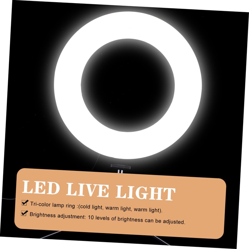 CIYODO 1 Set LED Ring Light with Brightness and Tripod