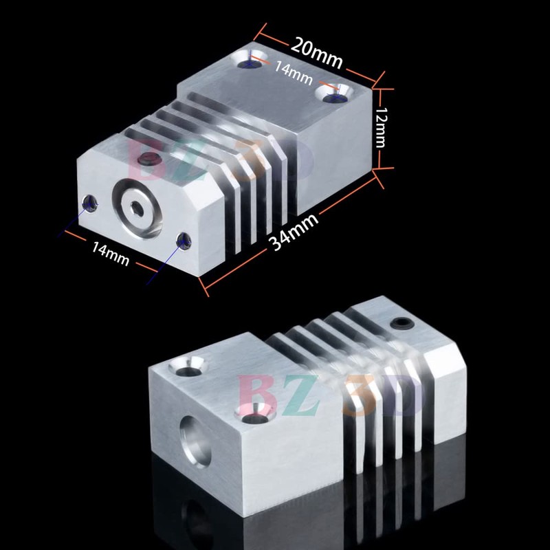 BZ 3D CR-10S PRO All Metal Hotend Upgrade Kit,Titanium Alloy