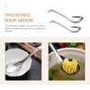 Cabilock Stainless Steel Rice Spoon 10.2 Inch Large Soup Ladle
