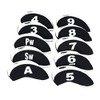 Sword &Shield sports 10pcs/Set Golf Iron Club Head Covers with