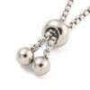 DanLingJewelry 10Pcs Adjustable Slider Chain Bracelet 11cm Stainless Steel Bracelet