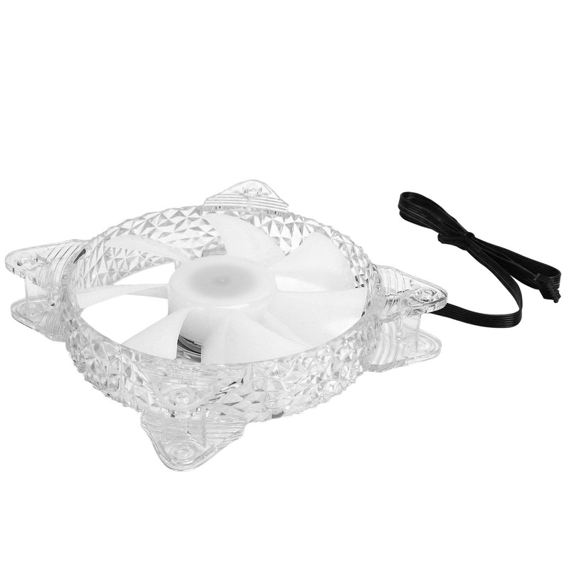 RGB MultiColor CPU Cooling Fan Computer Case Cooler Fan Ventilator