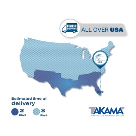 Takama 1 pc Front Inner Tie Rod End (RH  or LH)  for ESCALADE, SILVERADO, YUKON, SIERRA