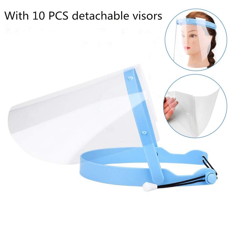 Angzhili Dental Anti-Fog Mask Adjustable Detachable Protecing Whole Face with