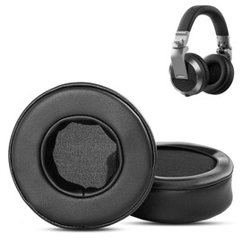 HDJ-X7 Earpads, HAIZEEN Ear Pads Compatible with Pioneer DJ HDJ-X5 HDJ-X7 HDJ-X10 Headphones Ear Pads Replacement Cushion (Protein Skin/Memory Foam)