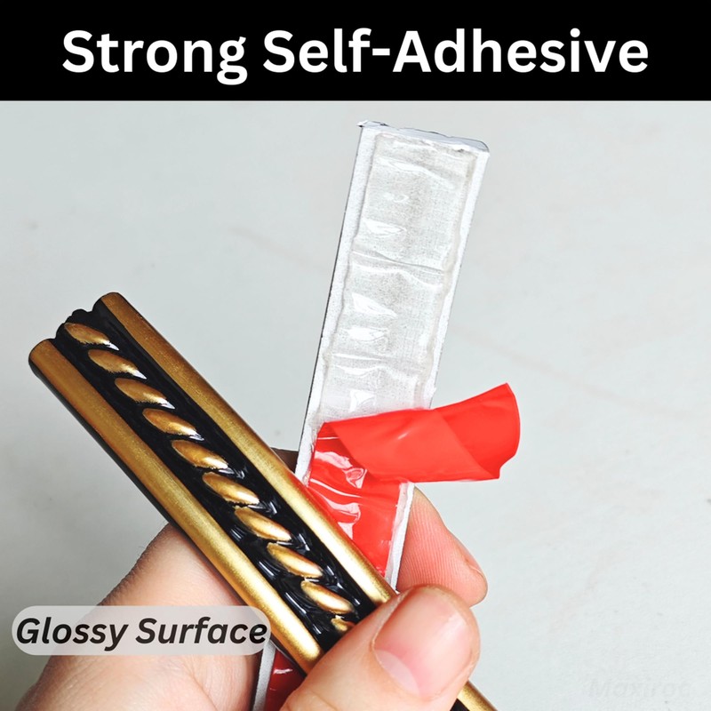 Peel and Stick Molding Trim Self Adhesive Flexible Wall Trim