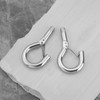 eMagTech Pack of 10 M5 Screw Hooks Hanging Spring Buckle