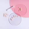 Nail HQ 24 Oval French Nails with Nail Glue