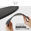 Fkstyle Chopping Board, Stylish, Round Cutting Board, Elastomer, Black, Dishwasher
