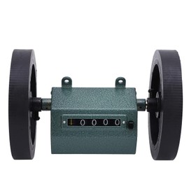 KUIDAMOS Roll Type Length Meter Counter 5-Digit, Meter and Yard Unit, Roller-Type Counting Machine Length Measuring Machine for Recording Textiles, Printing and Dyeing, etc. (Code Counter)