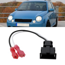 YINETTECH 4pcs Car Speaker Lead Connectors Adaptor 7157-005-1 Compatible with VW Golf Compatible with Passat Lupo Fox HT