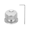 MECCANIXITY 1 Pcs Aluminium Potentiometer Knobs, 1/4" (6mm) Universal Volume