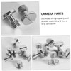 LABRIMP 10PCS Nickel Plated Camera Screws for Quick Release Plate