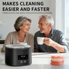 Ultrasonic denture cleaner, Retainer Cleaner Machine for Dentures, Mouth Guards,