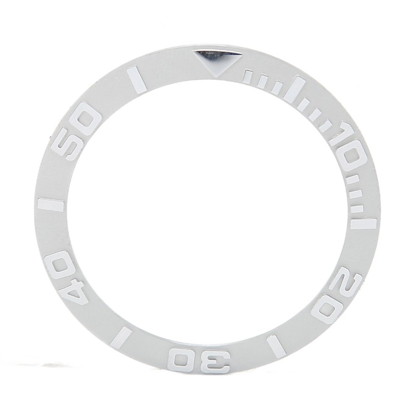 Watch Bezel Insert 38mm Ceramic Embossed Digit Watch Bezel Ring