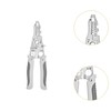 Milageto Multipurpose Wire Strippers Cable Crimper Carbon Steel Easy to