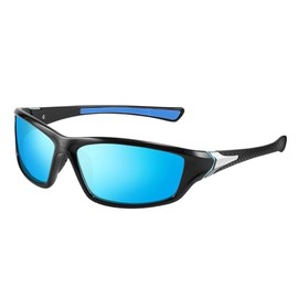 konqkin Cycling Glasses Mens For Outdoor Light blue