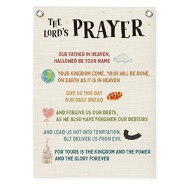 Kids Room Decor,The Lord's Prayer Bible Verses Banner