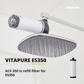 VitaPure Inline Shower Filtration SUF-350P aka ES350P with ACF PureMax Filter