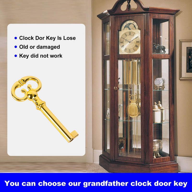 Grandfather Clock Key Replacement Howard Miller Grandfather Clock Door Key,