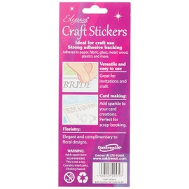 Oaktree Crafts Eleganza Bold Number Set, Gold Number 65