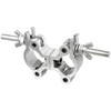 Wecan Stage Light Double Pipe Clamp, 35-45mm Dual Head Truss