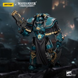 Toyverse JOYTOY 1/18 Action Figure Warhammer The Horus Heresy, Alpha Legion Lernaean Terminator with Volkite Charger, Movable Joints Character Model