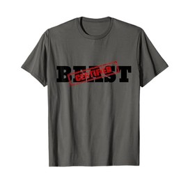 Certified BEAST Athletic Workout Fitness T-Shirt