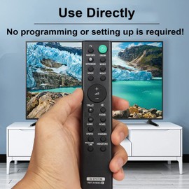 New RMT-AH500U RMTAH500U Replaced Remote Control for Sony Soundbar SA-S350 HT-SD35 HT-S350 SA-WSD35 SA-SD35 SA-WS350 Sound Bar Remote Controller with Batteries