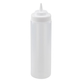 Winco Wide Mouth Squeeze Bottles 24-Ounce, 6-Pack
