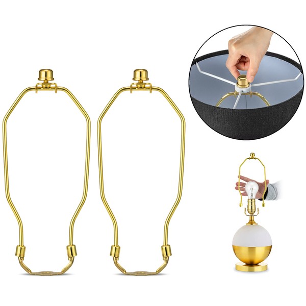 Lamp Shade Holder, 2 Set 8 Inch [Heavy Duty] Lamp