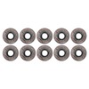 10Pcs Carbide Turning Inserts Coated Blade CNC Lathe Tool Holder