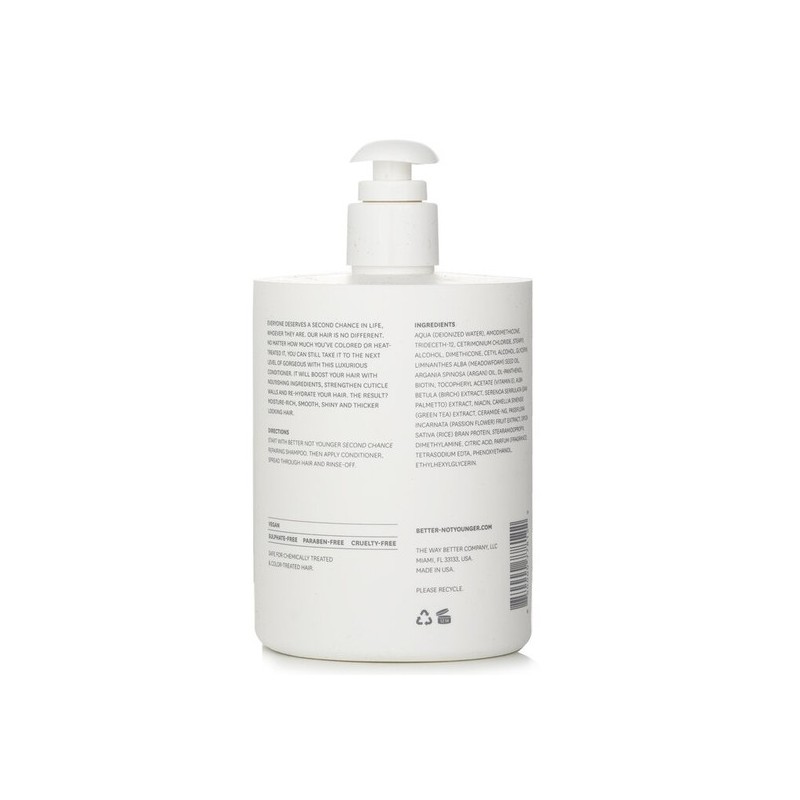 Second Chance Repairing Conditioner for Dry or Damaged Hair 473ml/16oz