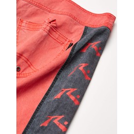 Rusty Bañador para Hombre Smoke, Rojo, (Cajon Red), 32