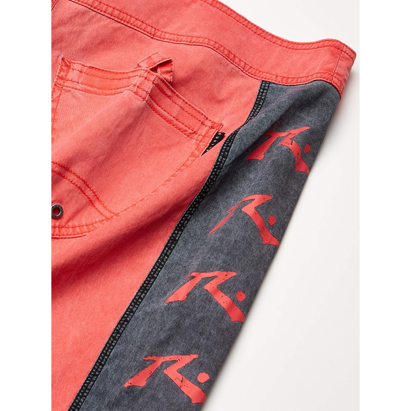 Rusty Bañador para Hombre Smoke, Rojo, (Cajon Red), 32